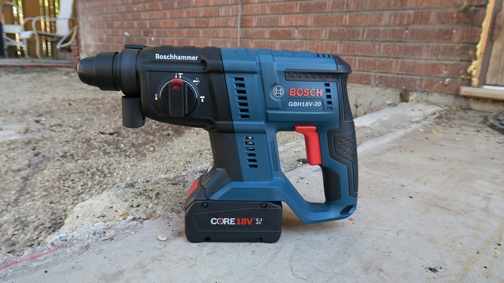 Bosch Cordless Rotary Hammer Review 03 Bosch Cordless Rotary Hammer Review