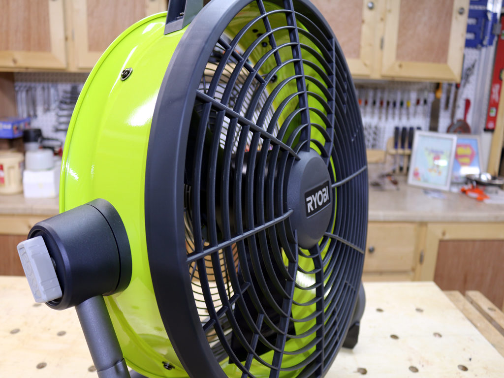 Ryobi 18-Volt Hybrid Air Cannon Drum Fan Review
