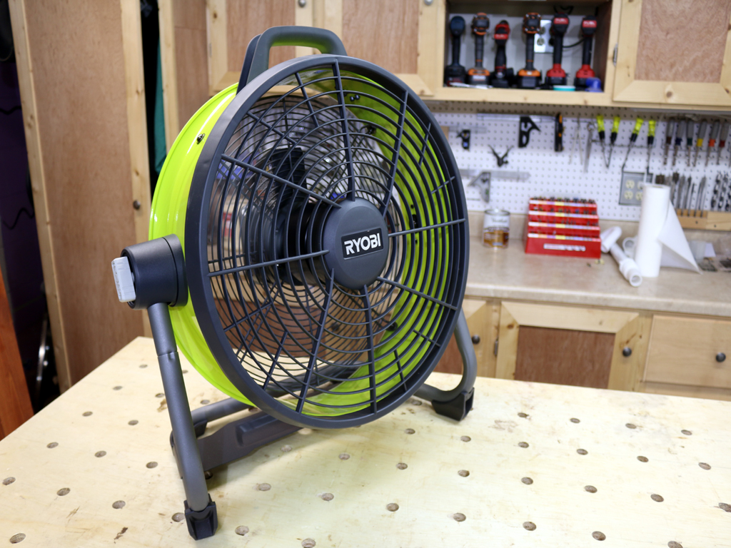 Ryobi 18-Volt Hybrid Air Cannon Drum Fan Review