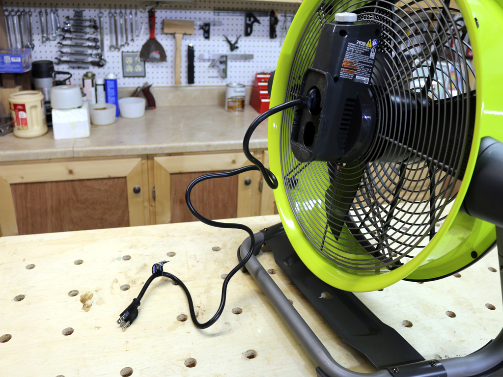 Ryobi 18-Volt Hybrid Air Cannon Drum Fan Review