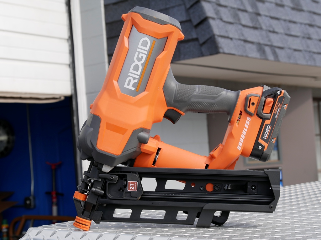 Ridgid Cordless Framing Nailer 01 Ridgid Cordless Framing Nailer