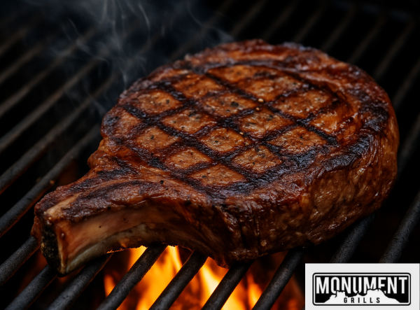 Monument grill steak